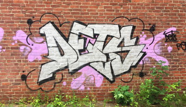 Graffiti Wall - Photo by DETS - dets, rsk, chameleons (2018)