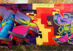 Graffiti Wall - Photo by DETS - ahn, det (2016)