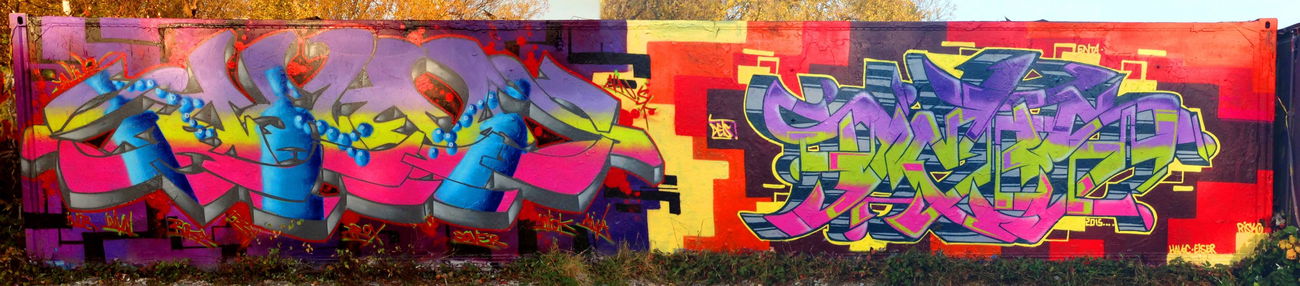 Graffiti Wall - Photo by DETS - ahn, det (2016)