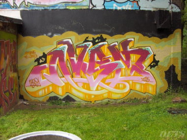 Graffiti Wall - Photo by DETS - nyse, (DETS) (2005)