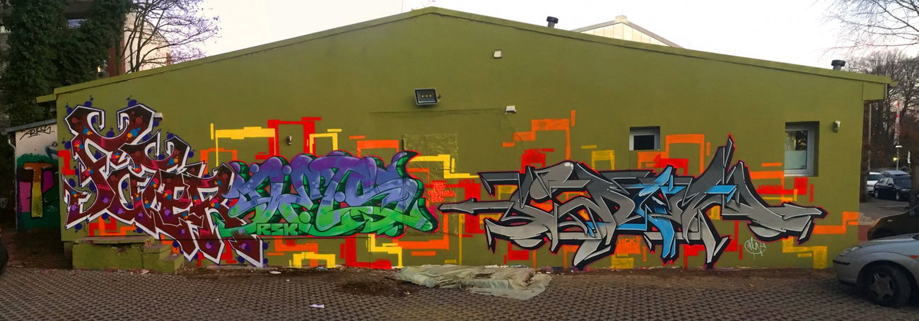 Graffiti Wall - Photo by DETS - fazer, dets, imun (2016)