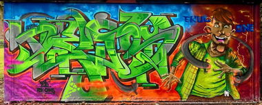 Graffiti Wall - Photo by DETS - dets, art, colors (2021)