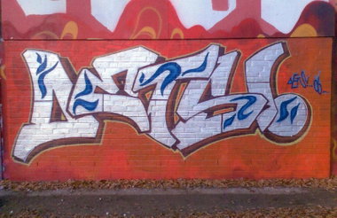Graffiti Wall - Photo by DETS - siver, dets (2006)