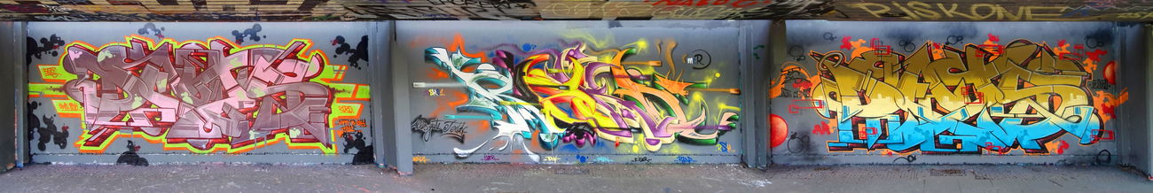 Graffiti Wall - Photo by DETS - dets, rsk, chms (2020)