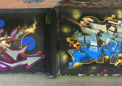 Graffiti Wall - Photo by DETS - dets, rsk, chameleons (2018)