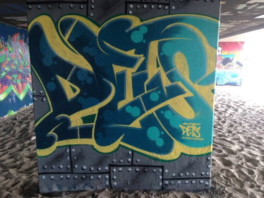 Graffiti Wall - Photo by DETS - dets, rsk, chameleons (2015)
