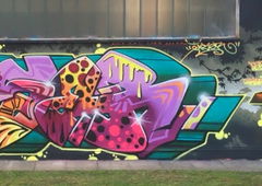 Graffiti Wall - Photo by DETS - kar, eiser, dets (2019)