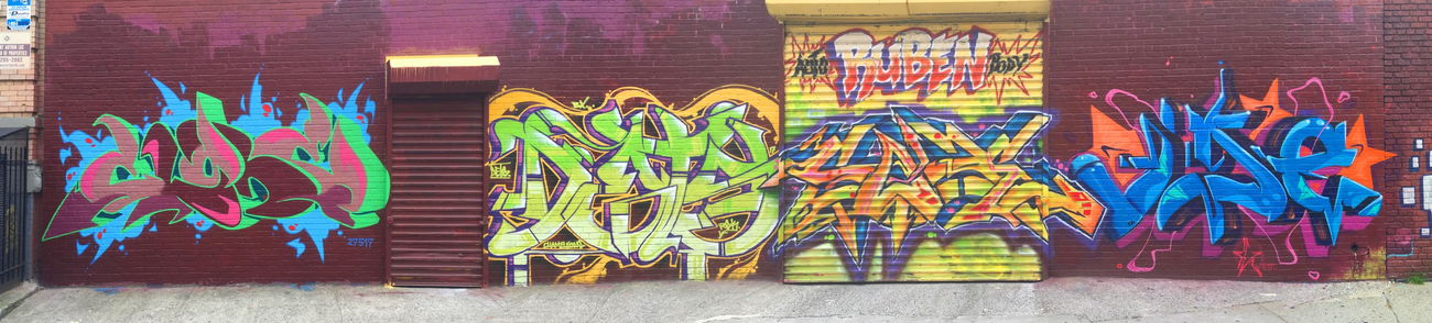 Graffiti Wall - Photo by DETS - clone, dets, soze (2017)