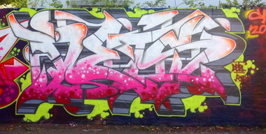 Graffiti Wall - Photo by DETS - bäx, dets, ahn (2015)
