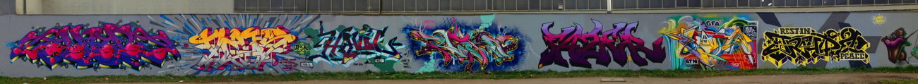 Graffiti Wall - Photo by DETS - ahn, dets, havoc (2015)