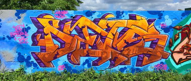 Graffiti Wall - Photo by DETS - dets, real, street (2018)