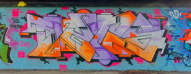 Graffiti Wall - Photo by DETS - art, graffiti, dets (2021)