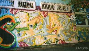 Graffiti Wall - Photo by DETS (2004)