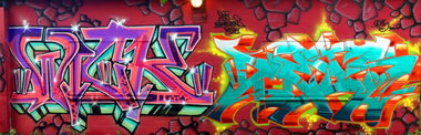 Graffiti Wall - Photo by DETS - wick, dets, rsk (2015)