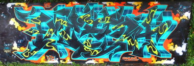 Graffiti Wall - Photo by DETS - detsa, dets, rsk (2015)