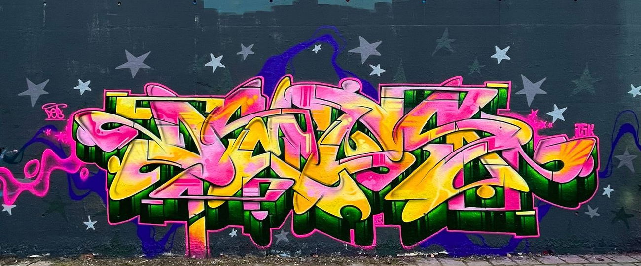 Graffiti Wall - Photo by DETS