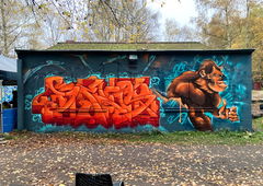 Graffiti Wall - Photo by DETS - dets, graffit (2023)