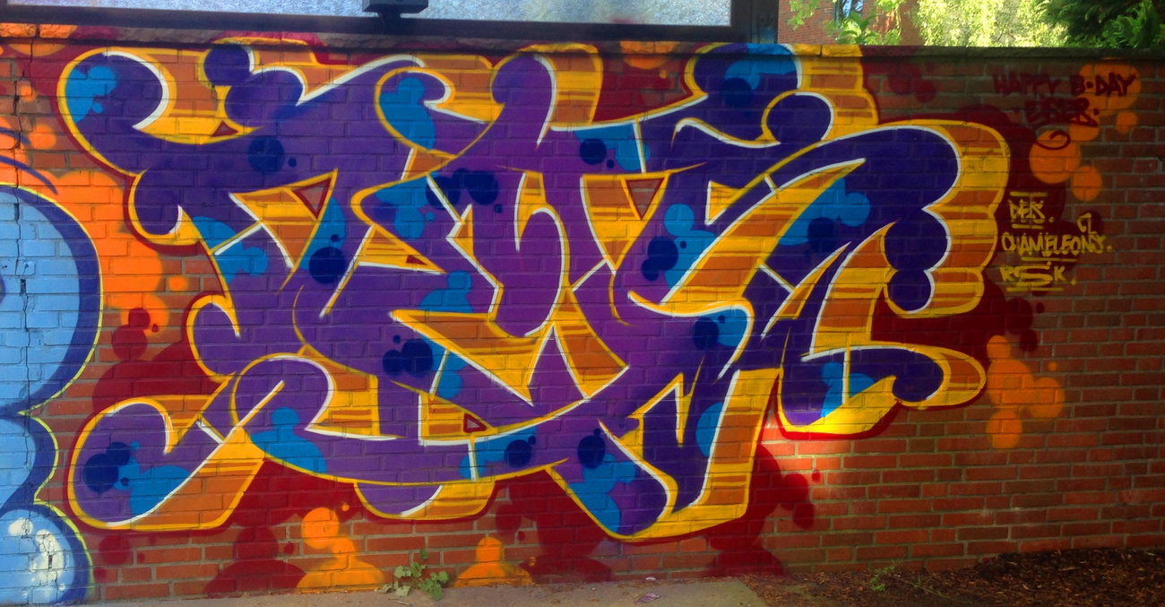 Graffiti Wall - Photo by DETS - dets, eiser, h (2015)