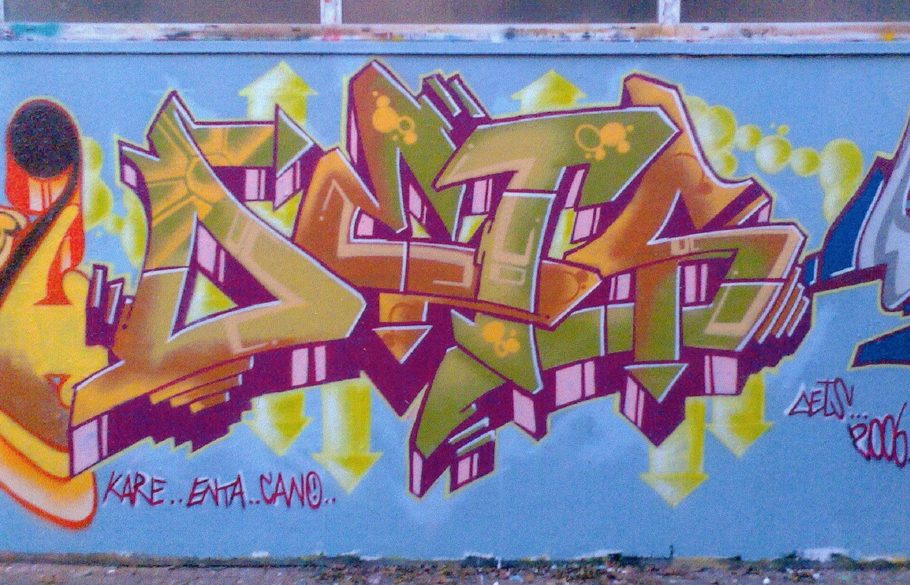 Graffiti Wall - Photo by DETS - el, detso (2006)