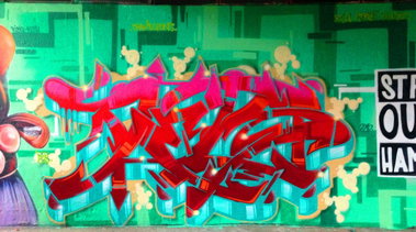 Graffiti Wall - Photo by DETS - dets, rsk, chameleon (2015)