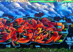 Graffiti Wall - Photo by DETS - dets, chameleons, rsk (2017)