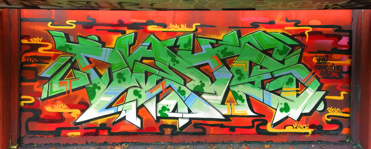 Graffiti Wall - Photo by DETS - dets, rsk, chameleons (2019)
