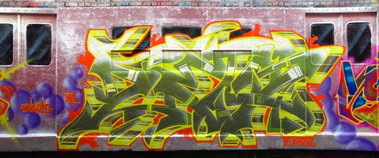 Graffiti Wall - Photo by DETS - dets, soze, sienide (2015)