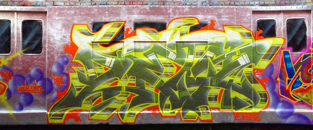 Graffiti Wall - Photo by DETS - dets, soze, sienide (2015)