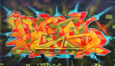Graffiti Wall - Photo by DETS - dets, risko, rsk (2016)