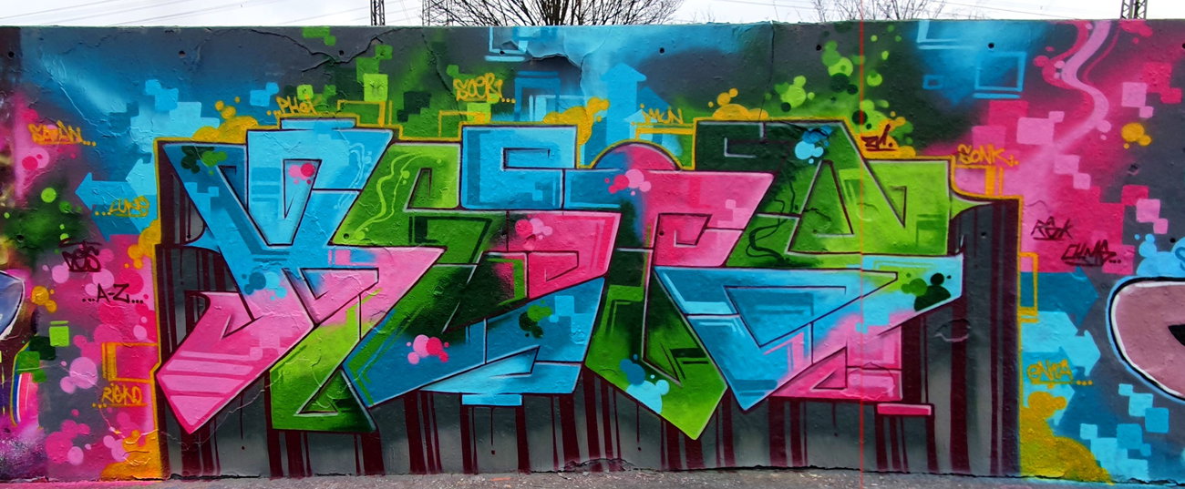 Graffiti Wall - Photo by DETS - dets, rsk (2021)