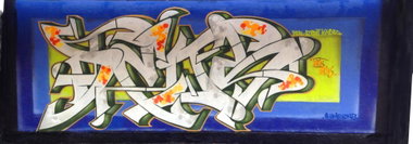 Graffiti Wall - Photo by DETS - dets, rsk, chameleons (2016)