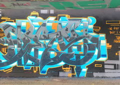 Graffiti Wall - Photo by DETS - ahn, dets, prox (2017)