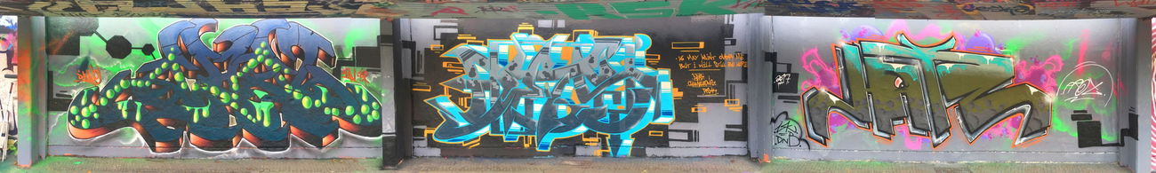 Graffiti Wall - Photo by DETS - ahn, dets, prox (2017)