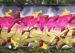 Graffiti Wall - Photo by DETS - dets, chms, rsk (2020)