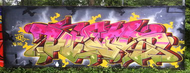 Graffiti Wall - Photo by DETS - dets, chms, rsk (2020)