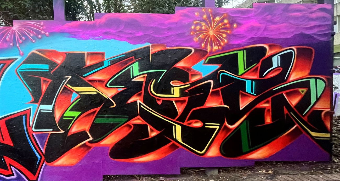 Graffiti Wall - Photo by DETS - graffiti, dets, rsk (2023)