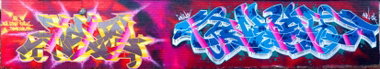 Graffiti Wall - Photo by DETS - dets, ahn, isk (2015)