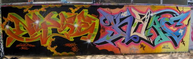 Graffiti Wall - Photo by DETS - nyse-kare-jc