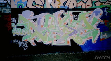 Graffiti Wall - Photo by DETS - nyse, jc (2004)