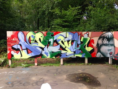 Graffiti Wall - Photo by DETS - detsy, dets (2015)