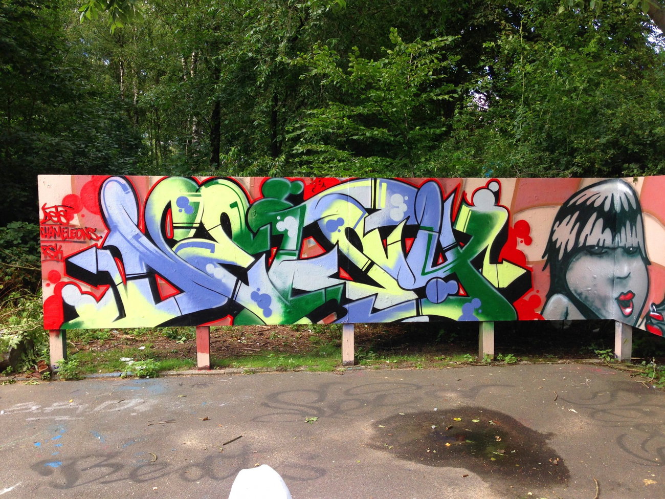Graffiti Wall - Photo by DETS - detsy, dets (2015)
