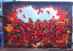 Graffiti Wall - Photo by DETS - dets, rsk, chameleons (2017)