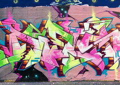 Graffiti Wall - Photo by DETS - dets, rsk, chameleons (2018)