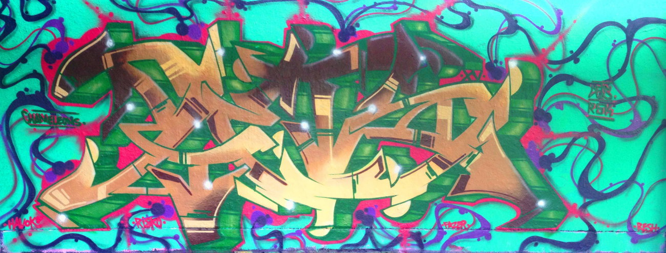 Graffiti Wall - Photo by DETS (2015)