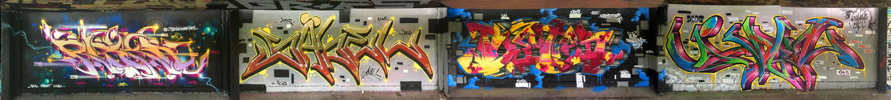 Graffiti Wall - Photo by DETS - risko, -, säbel (2018)