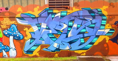 Graffiti Wall - Photo by DETS - ahn, dets, eiser (2015)