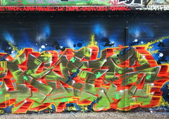 Graffiti Wall - Photo by DETS - schanze, graffithamburg, dets