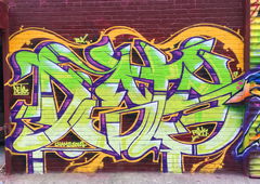 Graffiti Wall - Photo by DETS - dets, rsk, chameleons (2017)