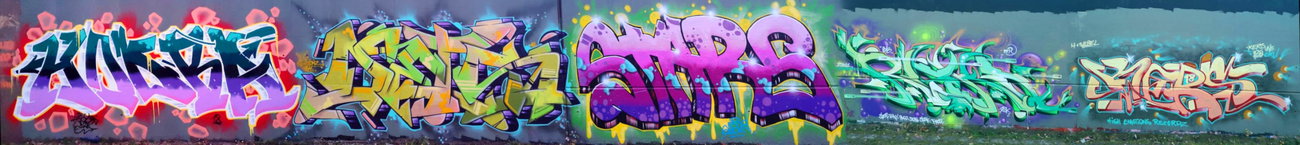 Graffiti Wall - Photo by DETS - houba, dets, stars (2018)