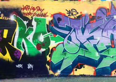 Graffiti Wall - Photo by DETS - dets, rsk, chameleons (2019)